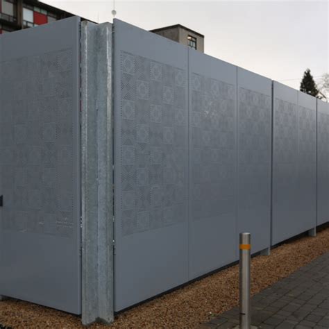 perforated metal bin enclosure arizona|perforated metal panels near me.